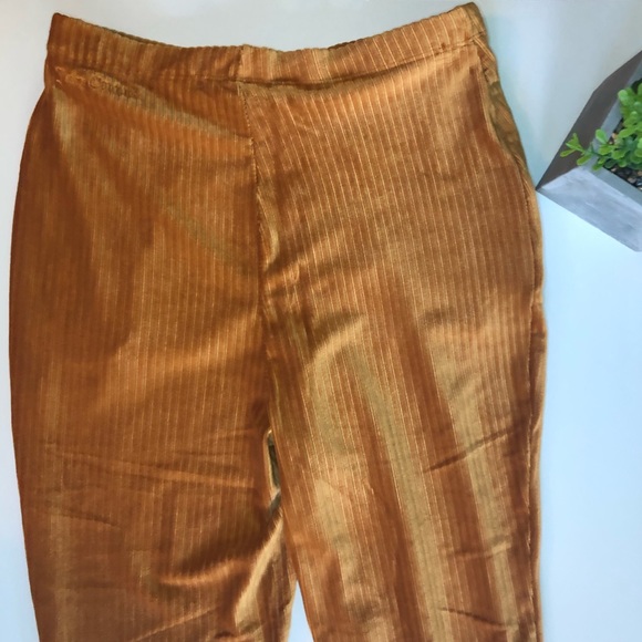 Juicy Couture Ribbed Velour Ankle Leggings California Sunrise - Picture 4 of 11